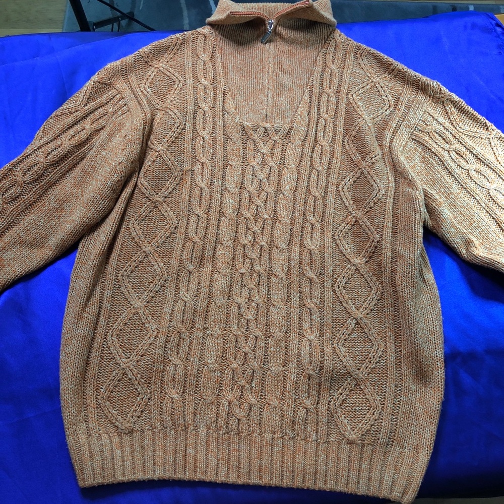 📌Barisal Knitted Sweater with Zipper